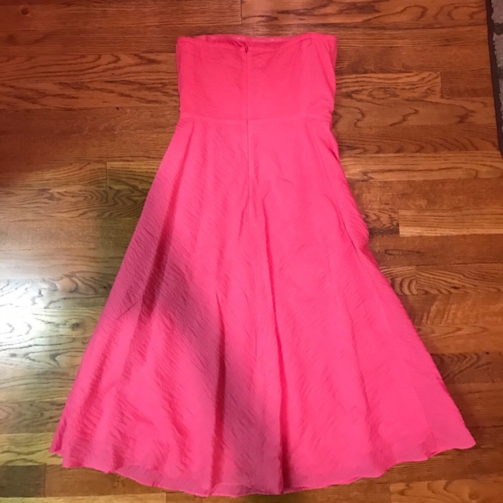 ๐ฅ J Crew Textured Strapless Summer Dress ๐ฅ - Picture 5 of 8